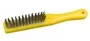 Stainless Steel Hand Brush 279mm Yellow