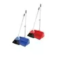 Long Handle Enclosed Dustpan With Whisk Broom